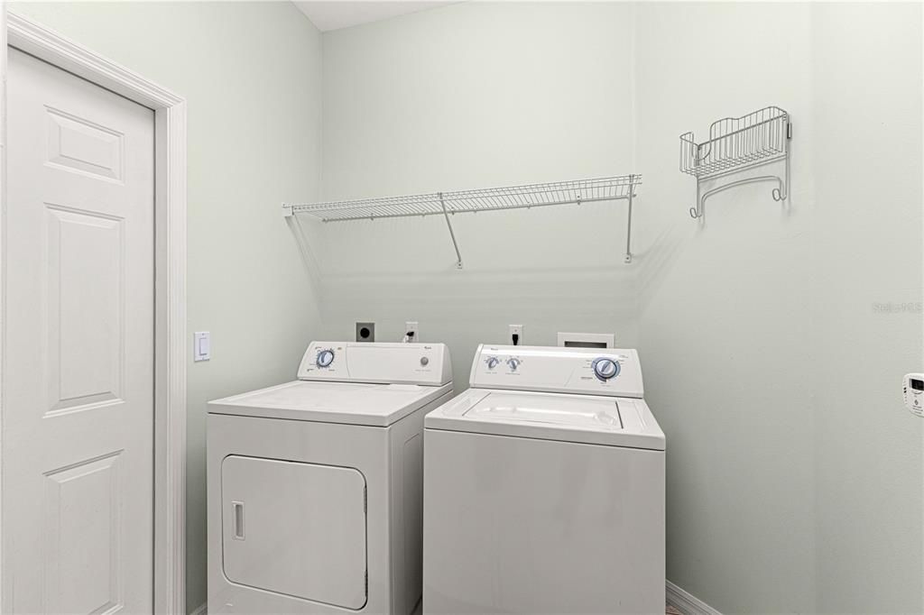 Laundry Room between Kitchen & Garage