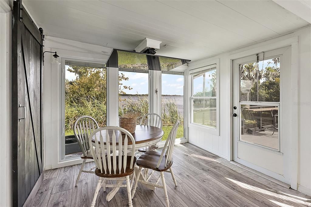 Dining Area/ Lake Views