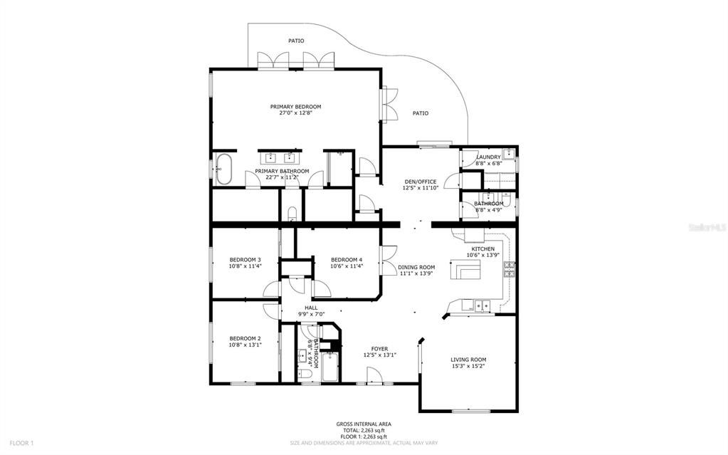 待售: $699,000 (4 贝兹, 2 浴室, 2382 平方英尺)