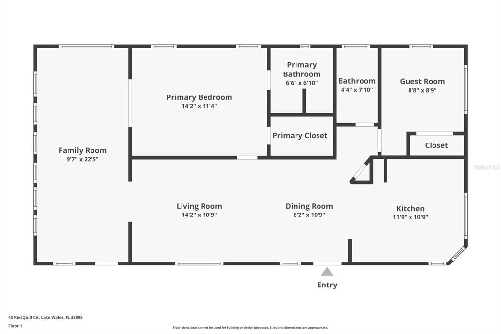 En Venta: $225,000 (2 camas, 2 baños, 1104 Pies cuadrados)