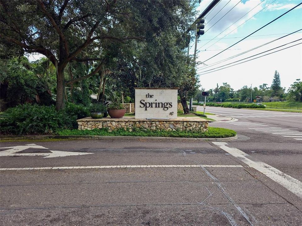 Entrance of the Springs