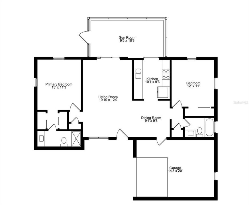 Active With Contract: $368,000 (2 beds, 2 baths, 1060 Square Feet)