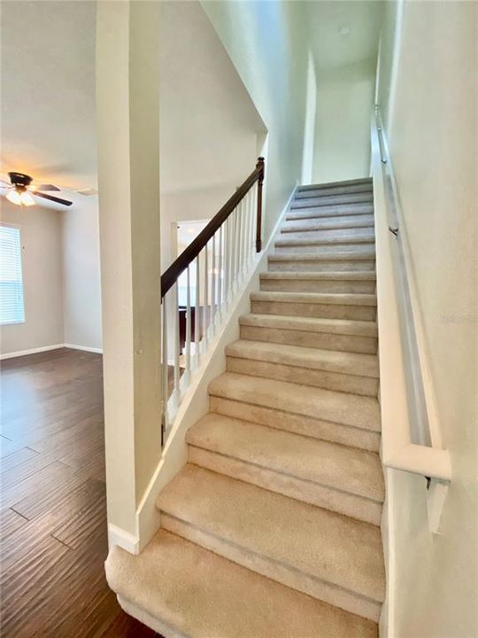 STAIRS TO 4TH BEDROOM/OFFICE