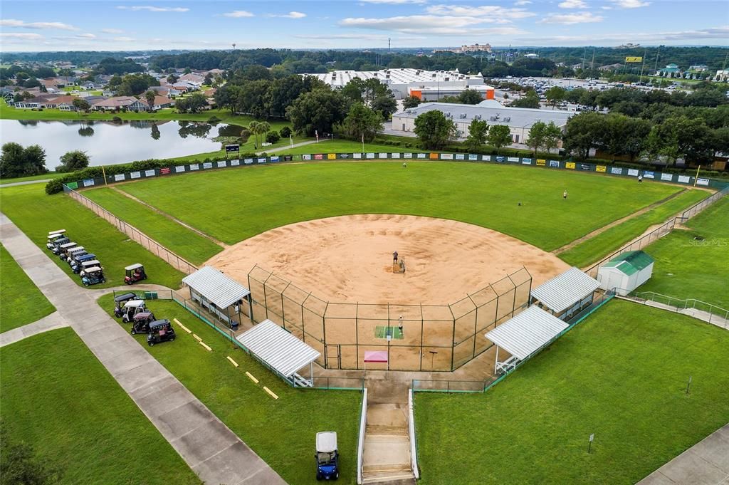 Aerial of Field