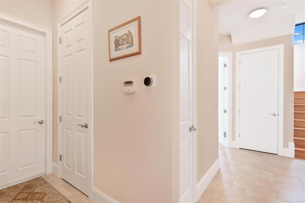 Hallway leading to Laundry Area