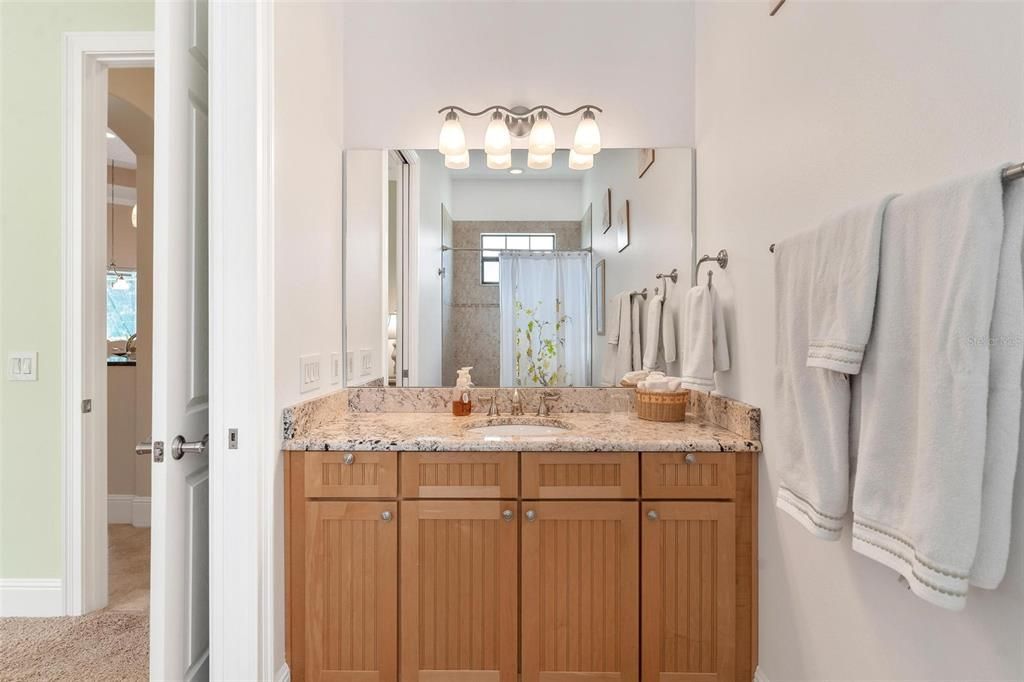 Guest Bathroom with Single Vanity