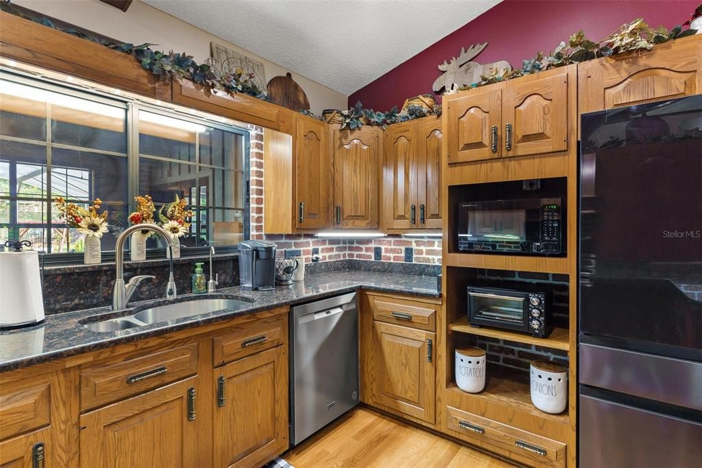 Kitchen with Stainless Steel Appliances