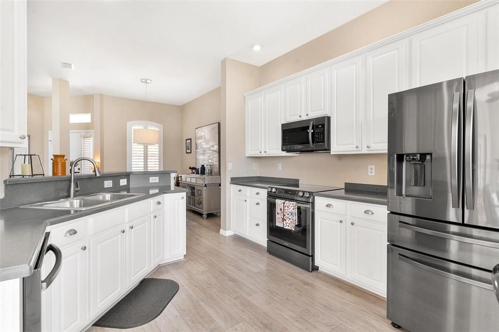 Kitchen with Stainless Steel Appliances