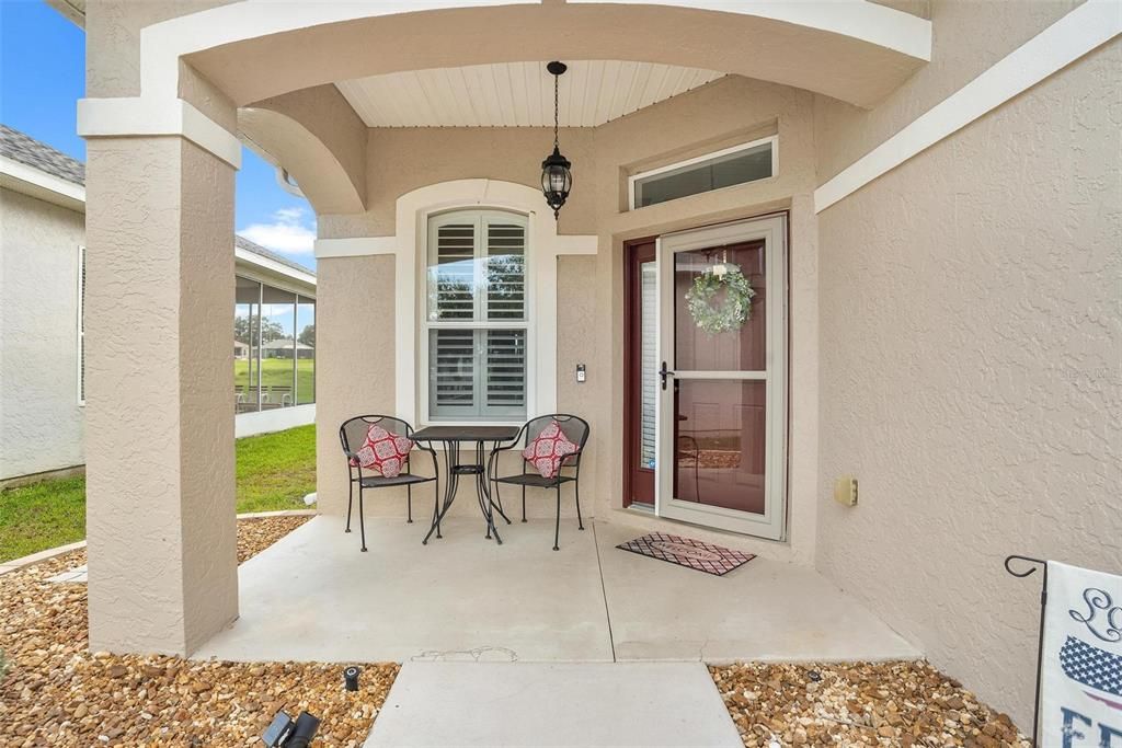 Front Porch and Front Entry