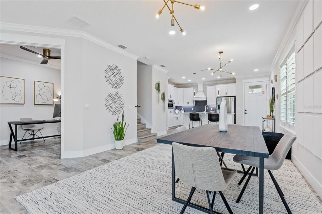 Living Room and Dining Room