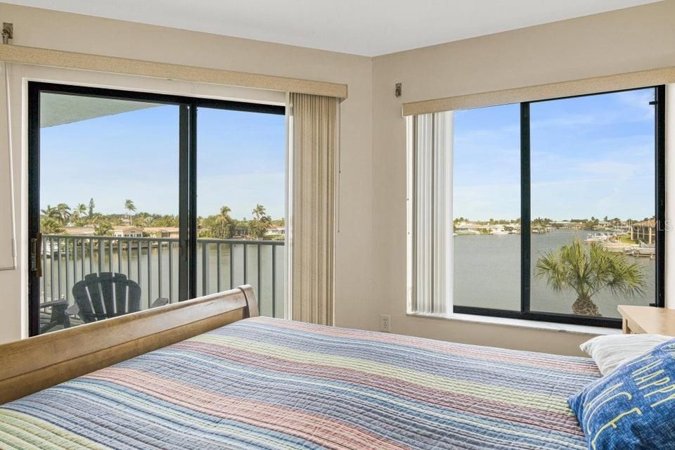 Bedroom water view