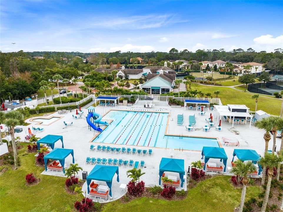 Resort Pool Access with paid club membership