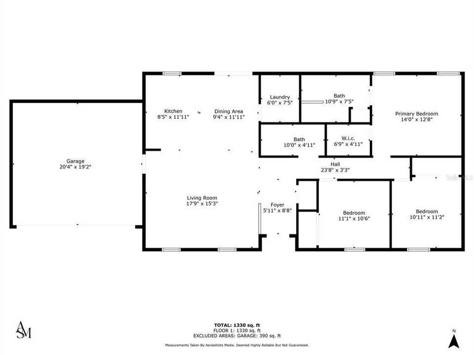 En Venta: $300,000 (3 camas, 2 baños, 1555 Pies cuadrados)