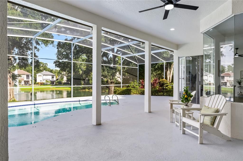 Large Covered Porch