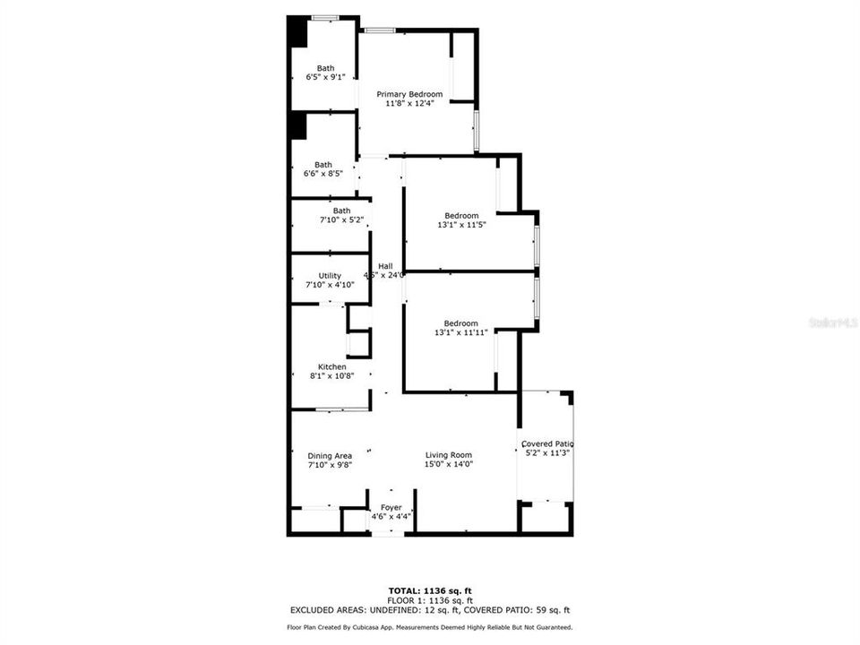 For Sale: $210,000 (3 beds, 3 baths, 1198 Square Feet)