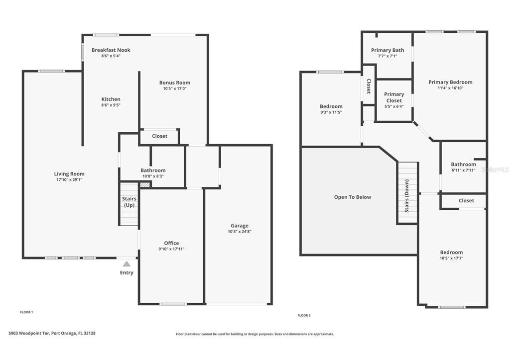 For Sale: $345,000 (3 beds, 3 baths, 1810 Square Feet)