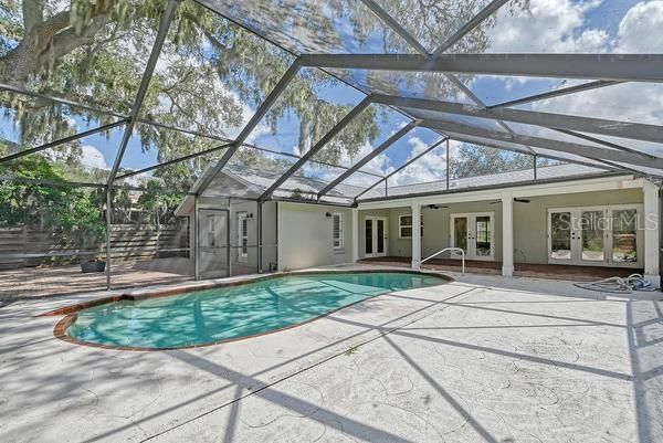 Large pool deck for sunning and funning!