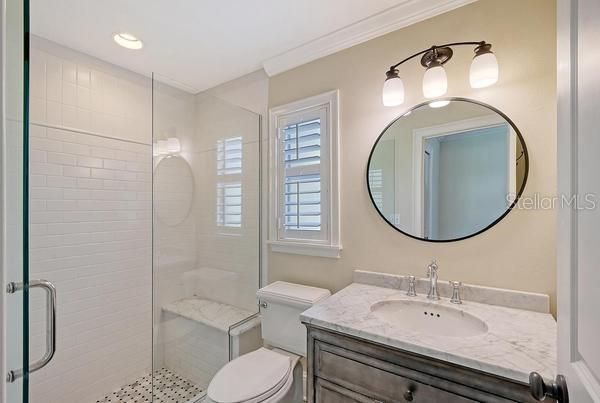 Elegant master bathroom