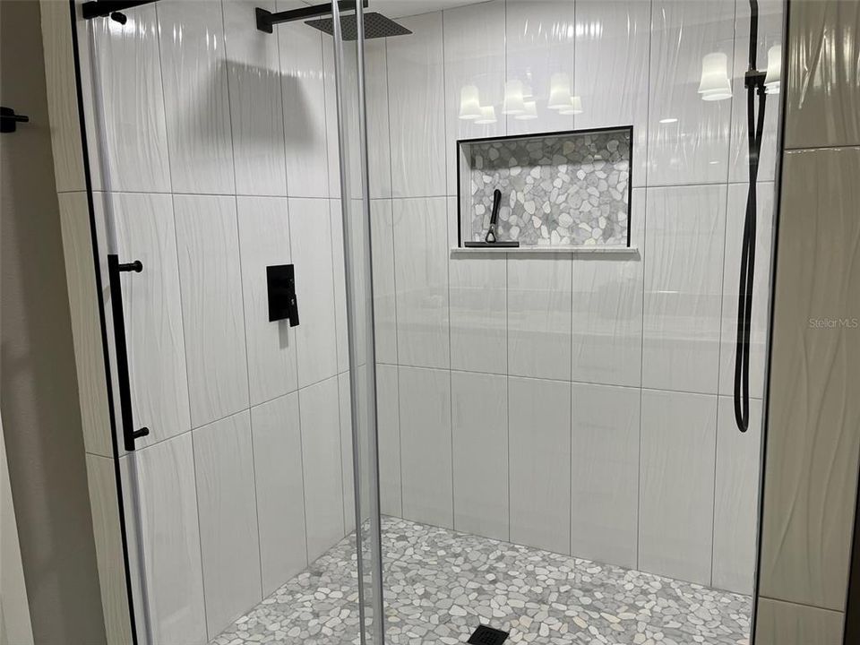 All NEW Primary Bath Shower with Rain Shower Head