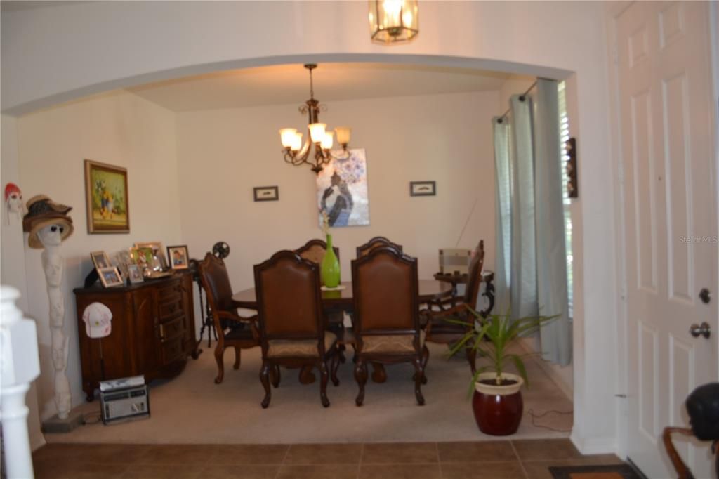 Formal dining room