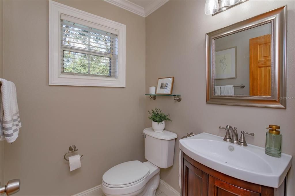 Downstairs guest bathroom