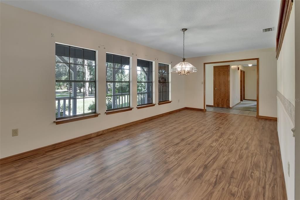 Dining Room with foyer entry