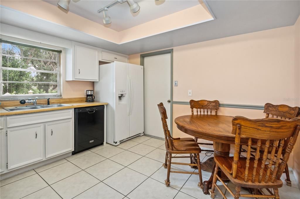 Kitchen with breakfast nook