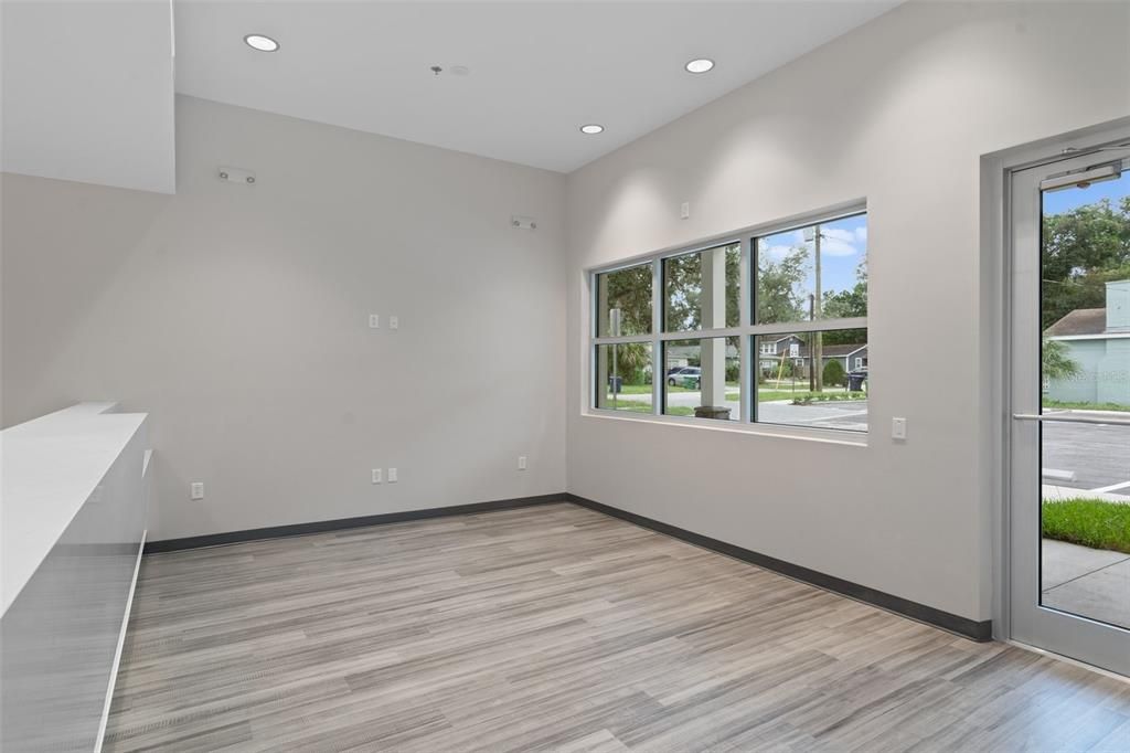 Lobby view from inside