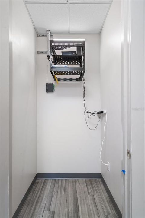 Vertical view of Managed Access Control room (IT)