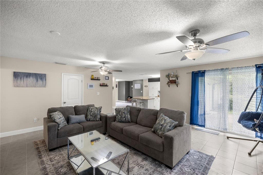 LIVING ROOM FACING KITCHEN