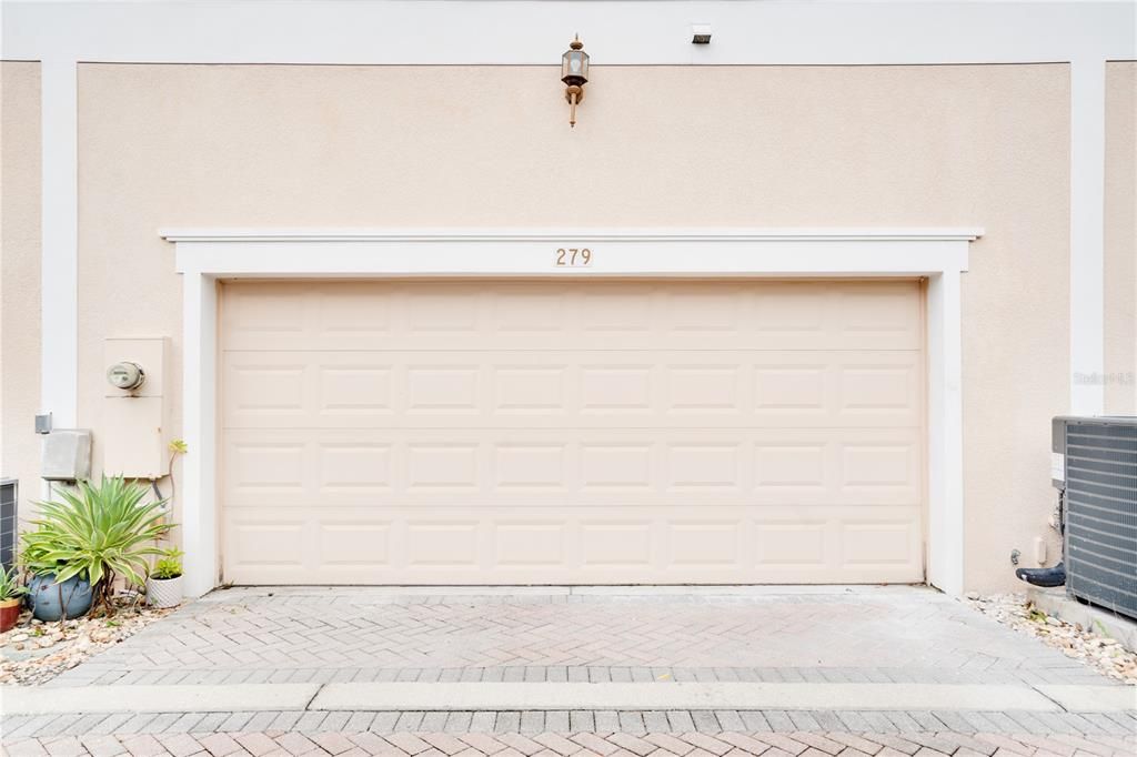 2-Car Garage with Lots of Storage