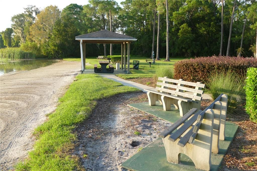 Park at Lake Fredrica -steps from the condo