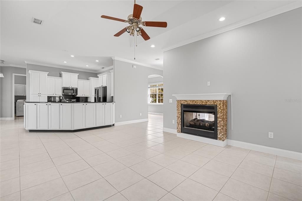 Family Room Fireplace