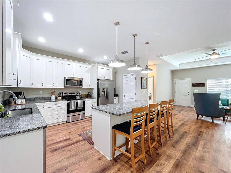 Bright and beautiful kitchen.