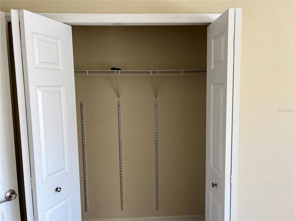 closet space in each bedroom