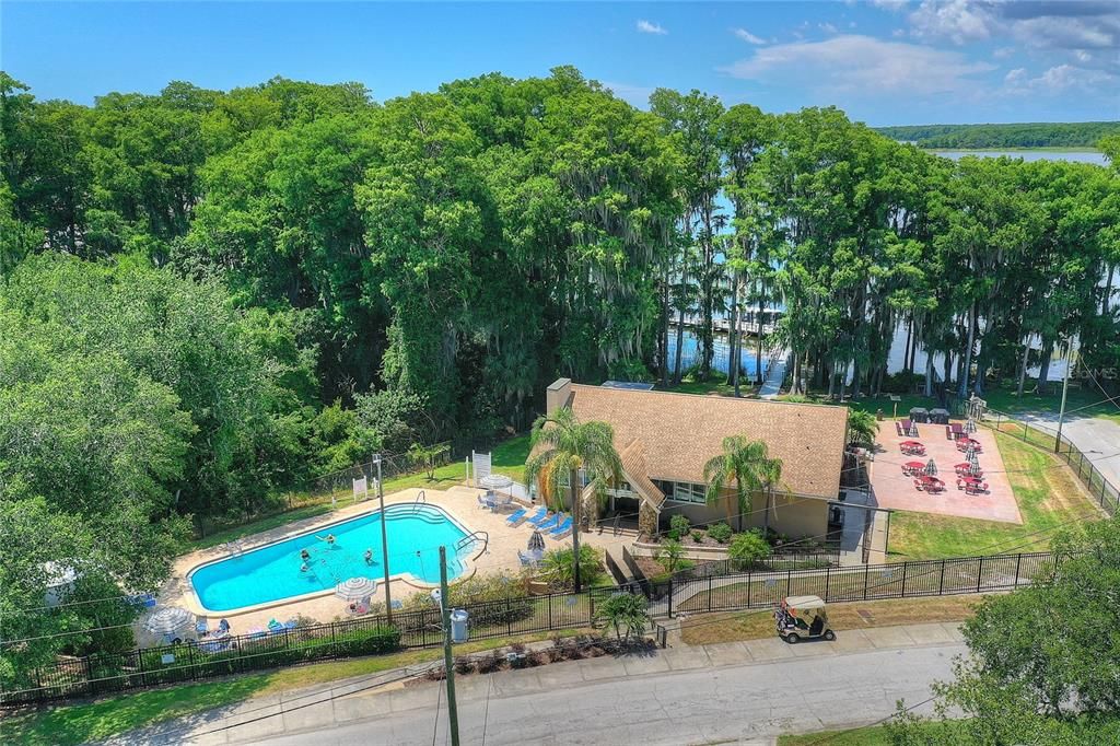 Clubhouse and Lodge pools are year- round climate controlled