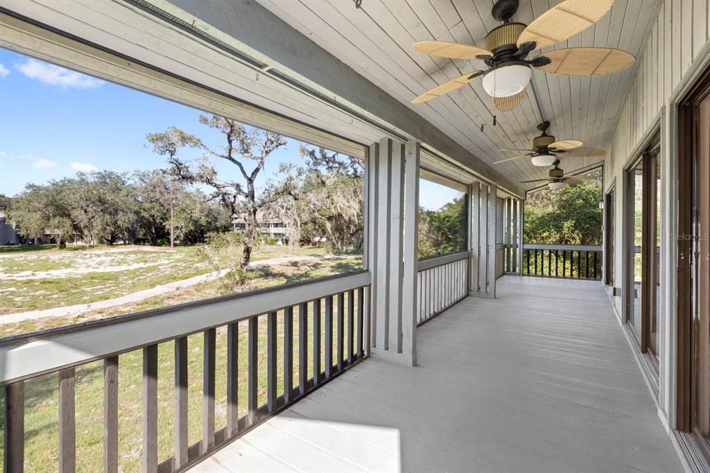 screened lanai off main living