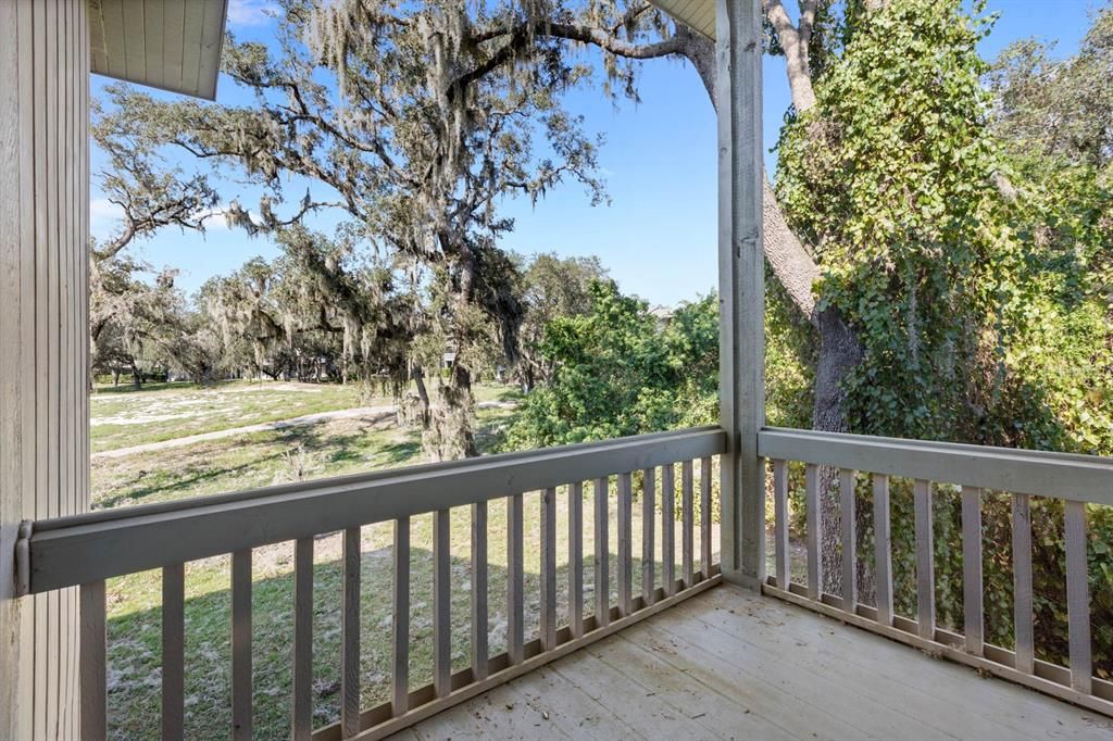 balcony off bedroom two