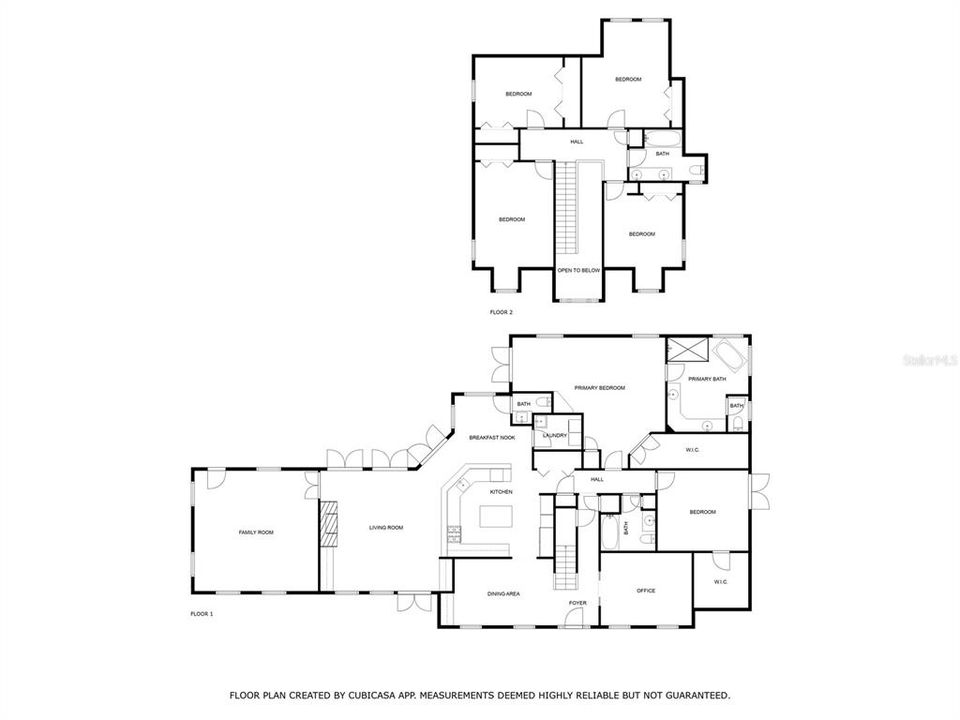 Floor Plan (Please verify all measurements and spaces)