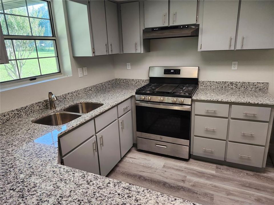 Kitchen from dining room