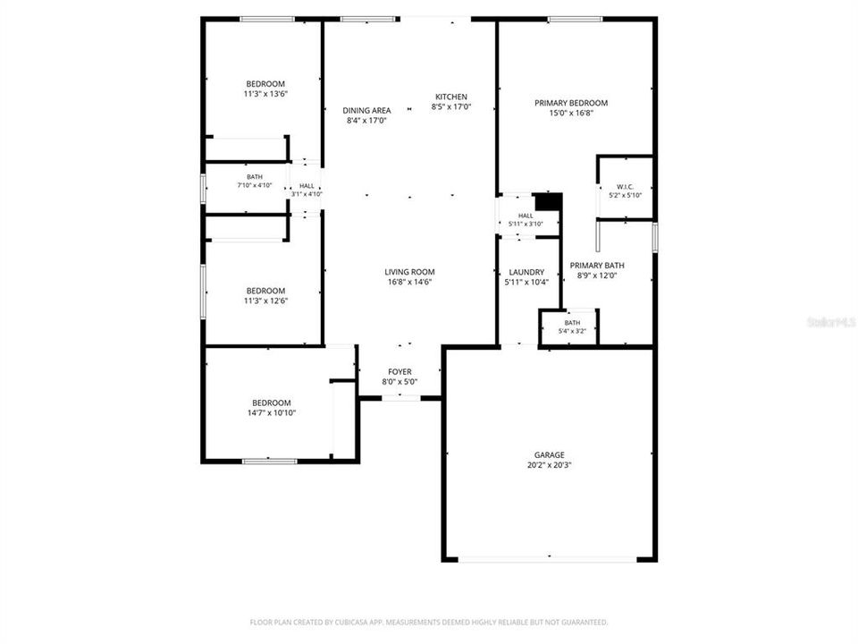 На продажу: $323,000 (4 спален, 2 ванн, 1669 Квадратных фут)