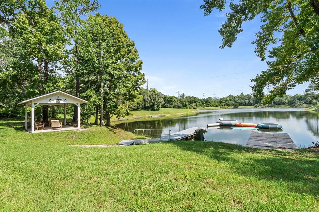 Community Pavilion and Dock