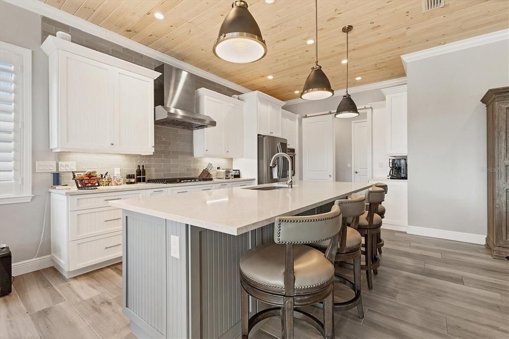 Large kitchen island!