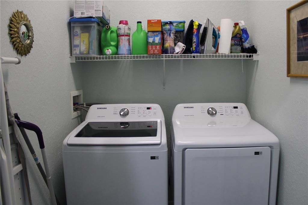 Upstairs utility room