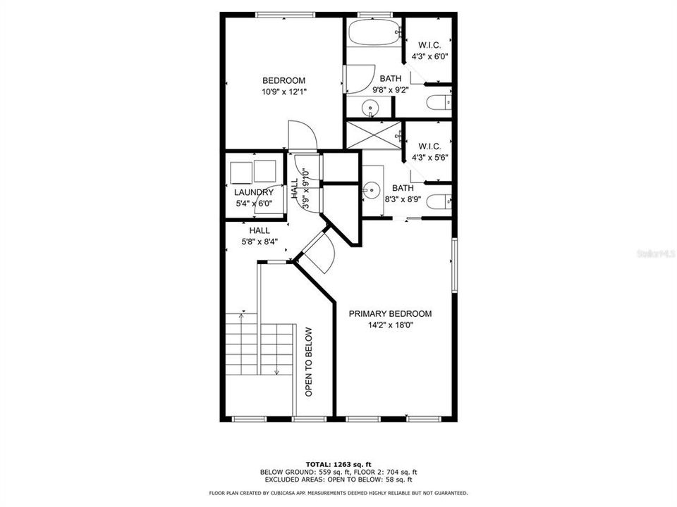 На продажу: $275,000 (2 спален, 2 ванн, 1289 Квадратных фут)