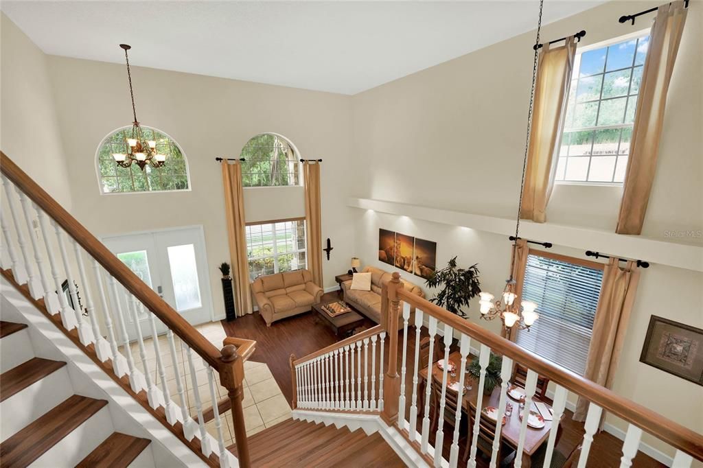 Stairs Down From Loft