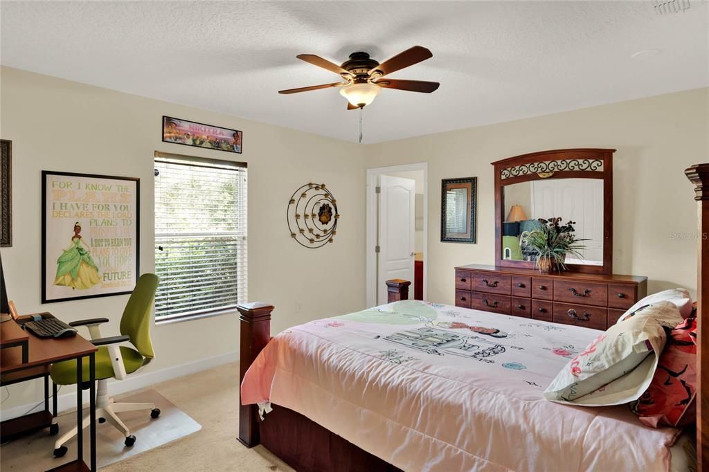 Upstairs Guest Bedroom with on suite bathroom