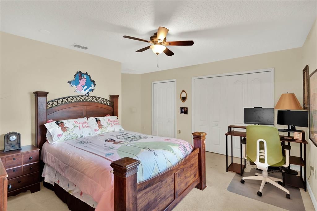 Upstairs Guest Bedroom with on suite bathroom