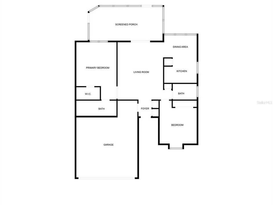 На продажу: $349,900 (2 спален, 2 ванн, 1083 Квадратных фут)