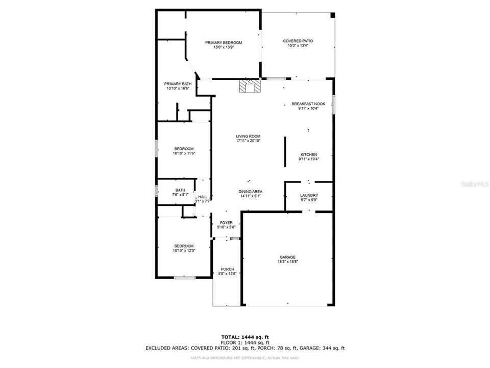 На продажу: $549,900 (3 спален, 2 ванн, 1590 Квадратных фут)